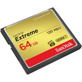 SanDisk Extreme 64GB CompactFlash Memory Card SDCFXSB-064G-G46