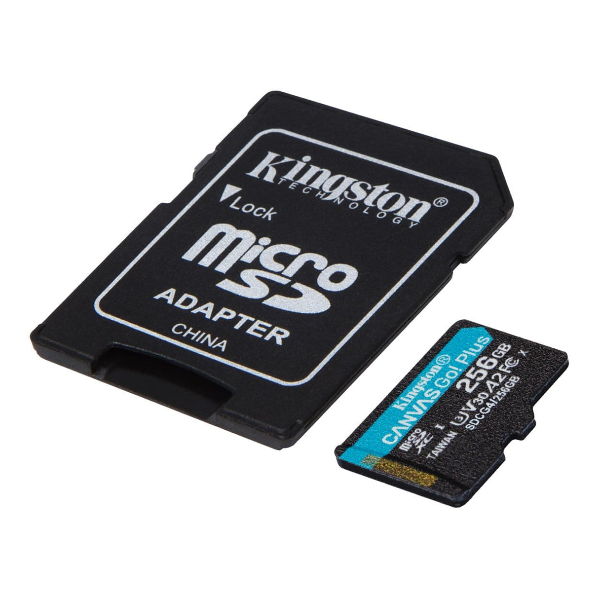 Kingston Technology Canvas Go Plus 256GB microSDXC Gen4 A2 U3 V30 Memory Card SDCG4/256GB