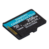 Kingston Technology Canvas Go Plus 256GB microSDXC Gen4 A2 U3 V30 Memory Card SDCG4/256GB