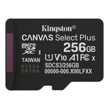 Kingston Canvas Select Plus 256GB UHS-I microSDXC Memory Card SDCS3/256GB