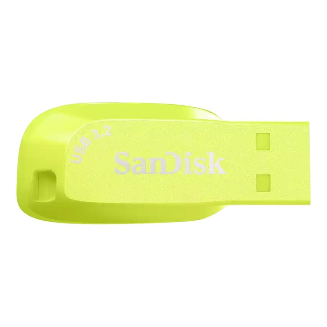 SanDisk Ultra Shift 128GB USB Flash Drive Primrose SDCZ410-128G-G46EP