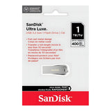 SanDisk Ultra Luxe 1TB USB 3.2 Gen 1 Silver USB Flash Drive SDCZ74-1T00-G46