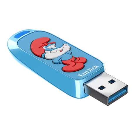 SanDisk Smurfs 128GB USB Flash Drive SDCZIS-128G-G46