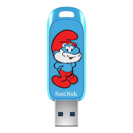 SanDisk Smurfs 128GB USB Flash Drive SDCZIS-128G-G46