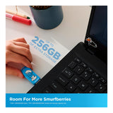 SanDisk Smurfs 256GB Blue USB Flash Drive SDCZIS-256G-G46