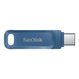 SanDisk Ultra Dual Drive Go 64GB USB Flash Drive Blue SDDDC3-064G-G46