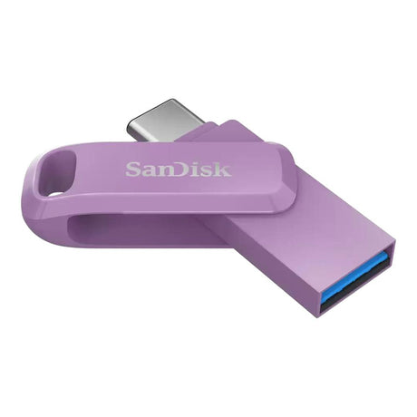 SanDisk Ultra Dual Drive Go 64GB Type-C USB Flash Drive - Lavender SDDDC3-064G-G46L