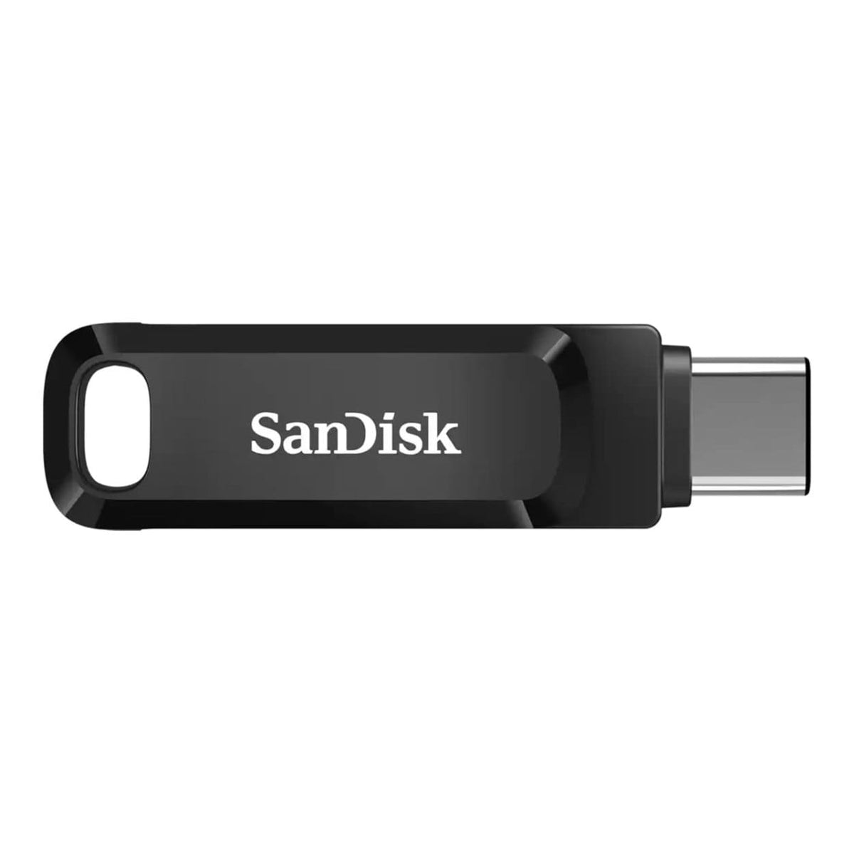 SanDisk Ultra Dual Drive USB Flash Drive 128GB USB Type-A to Type-C 3.2 Black Silver