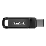 SanDisk Ultra Dual Drive USB Flash Drive 128GB USB Type-A to Type-C 3.2 Black Silver