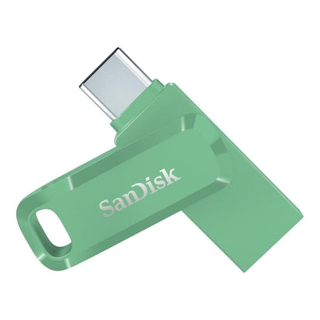 SanDisk Ultra Dual Drive Go USB-C 128GB USB Flash Drive - Absinthe Green SDDDC3-128G-G46AG
