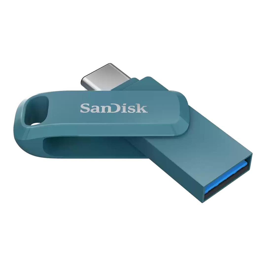 SanDisk Ultra Dual Drive Go 128GB Type-C USB Flash Drive - Blue SDDDC3-128G-G46NBB