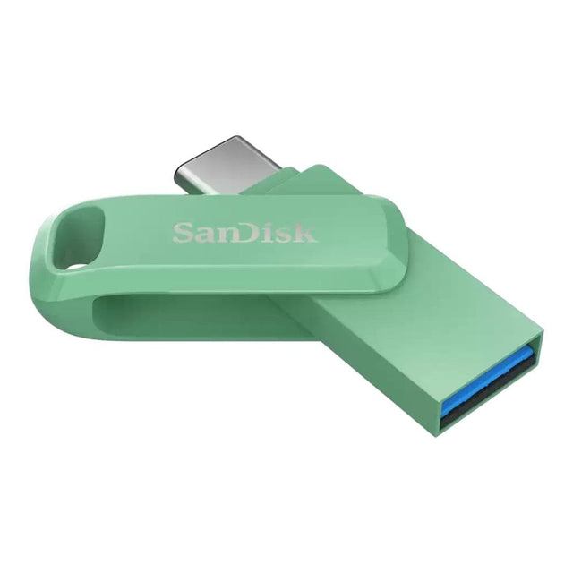 SanDisk Ultra Dual Drive Go 256GB Type-C USB Flash Drive - Absinthe Green SDDDC3-256G-G46AG