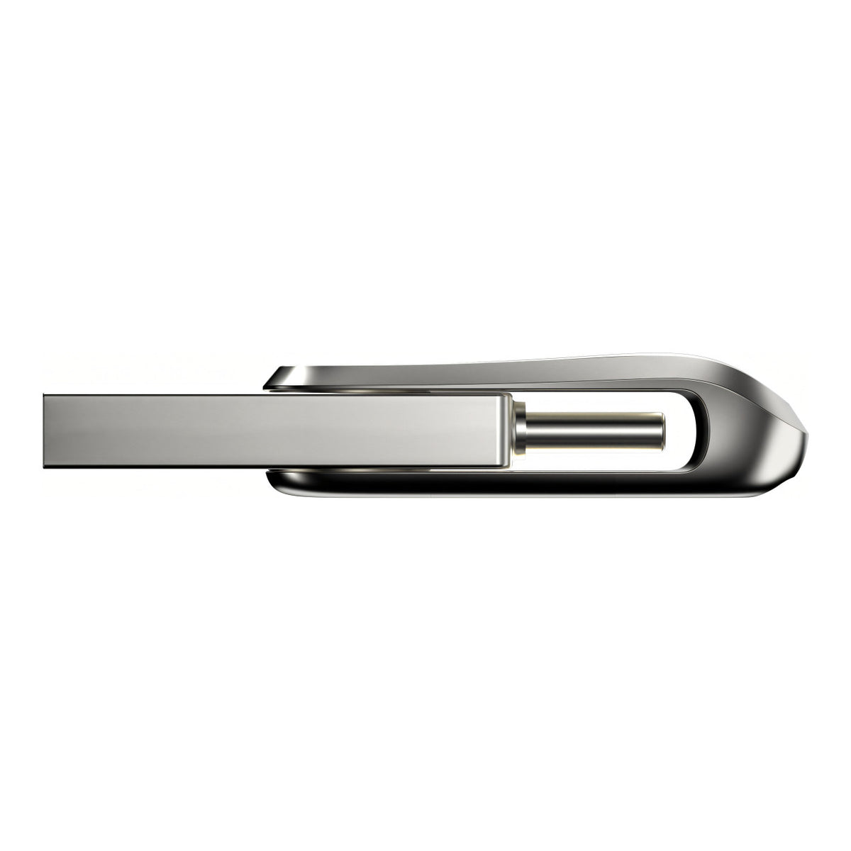 SanDisk Ultra Dual Drive Luxe 128GB Silver USB-C Flash Drive SDDDC4-128G-G46