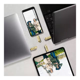 SanDisk Ultra Dual Drive Luxe 256GB Gold USB-C Flash Drive SDDDC4-256G-G46GD