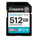 Kingston Canvas Go Plus 512GB SDXC Memory Card