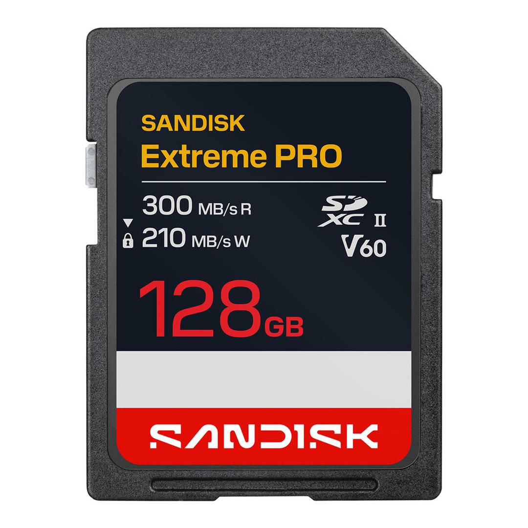 SanDisk Extreme PRO 128GB UHS V60 SDXC Memory Card SDSDXEM-128G-GN4IN