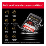 SanDisk Extreme Pro 128GB SDXC UHS-II Class 10 Memory Card SDSDXEP-128G-GN4IN