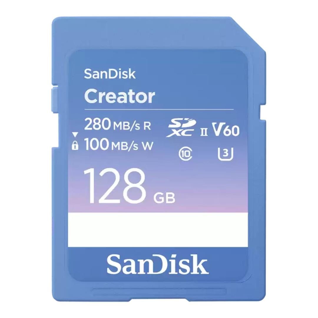SanDisk Creator 128GB SD Memory Card SDSDXEP-128G-GNCIS