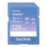 SanDisk Creator 128GB SD Memory Card SDSDXEP-128G-GNCIS