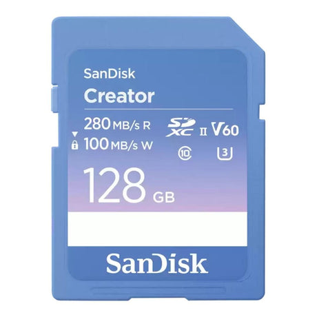 SanDisk Creator 128GB SD Memory Card SDSDXEP-128G-GNCIS