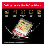 Sandisk Extreme 64GB SD UHS-I Memory Card SDSDXV2-064G-GNCIN
