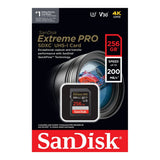 SanDisk Extreme PRO 256GB SDXC UHS-I Class 10 Memory Card SDSDXXD-256G-GN4IN