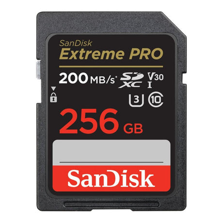 SanDisk Extreme PRO 256GB SDXC UHS-I Class 10 Memory Card SDSDXXD-256G-GN4IN