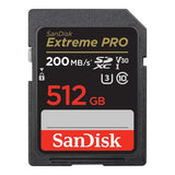 SanDisk Extreme Pro 512GB SDXC Class 10 Memory Card SDSDXXD-512G-GN4IN
