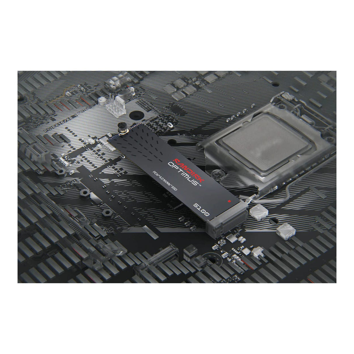 SanDisk Optimus 5100 M.2 500GB PCIe 4.0 NVMe Internal SSD SDSP51500GAN-000E0