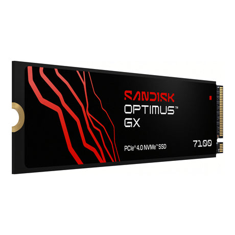 SanDisk Optimus GX 7100 1TB M.2 PCIe 4.0 NVMe TLC 3D NAND Internal SSD SDSP71100TAN-000E0