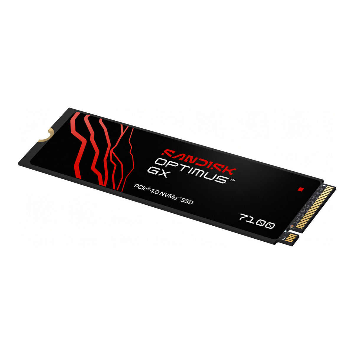 SanDisk Optimus GX 7100 1TB M.2 PCIe 4.0 NVMe TLC 3D NAND Internal SSD SDSP71100TAN-000E0