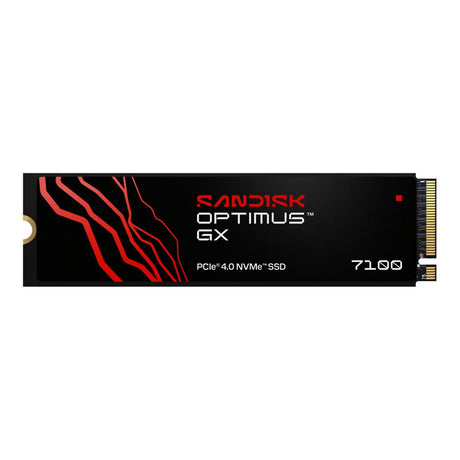 SanDisk Optimus GX 7100 1TB M.2 PCIe 4.0 NVMe TLC 3D NAND Internal SSD SDSP71100TAN-000E0
