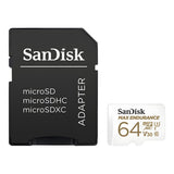 SanDisk Max Endurance 64GB MicroSDXC UHS-I Class 10 Memory Card SDSQQVR-064G-GN6IA