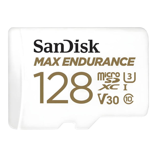 SanDisk Max Endurance 128GB MicroSDXC UHS-I Class 10 Memory Card SDSQQVR-128G-GN6IA