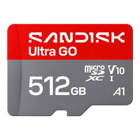 SanDisk Ultra GO 512GB MicroSDXC UHS-I Memory Card SDSQUGN-512G-GN6MN