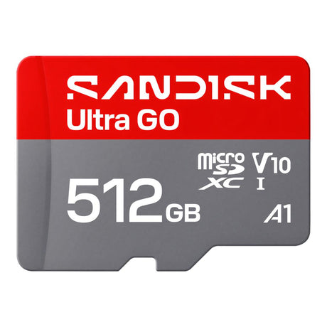 SanDisk Ultra GO 512GB MicroSDXC UHS-I Memory Card SDSQUGN-512G-GN6MN