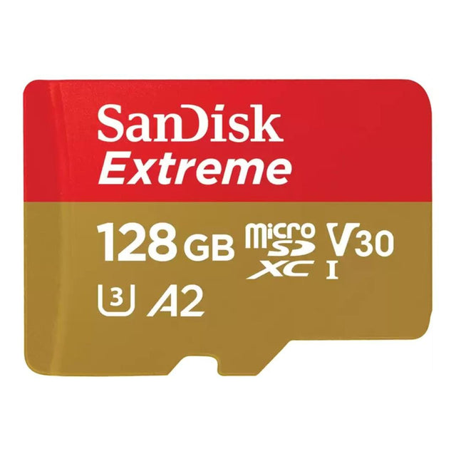 SanDisk Extreme 128GB microSDXC Memory Card SDSQXAA-128G-IN6MS