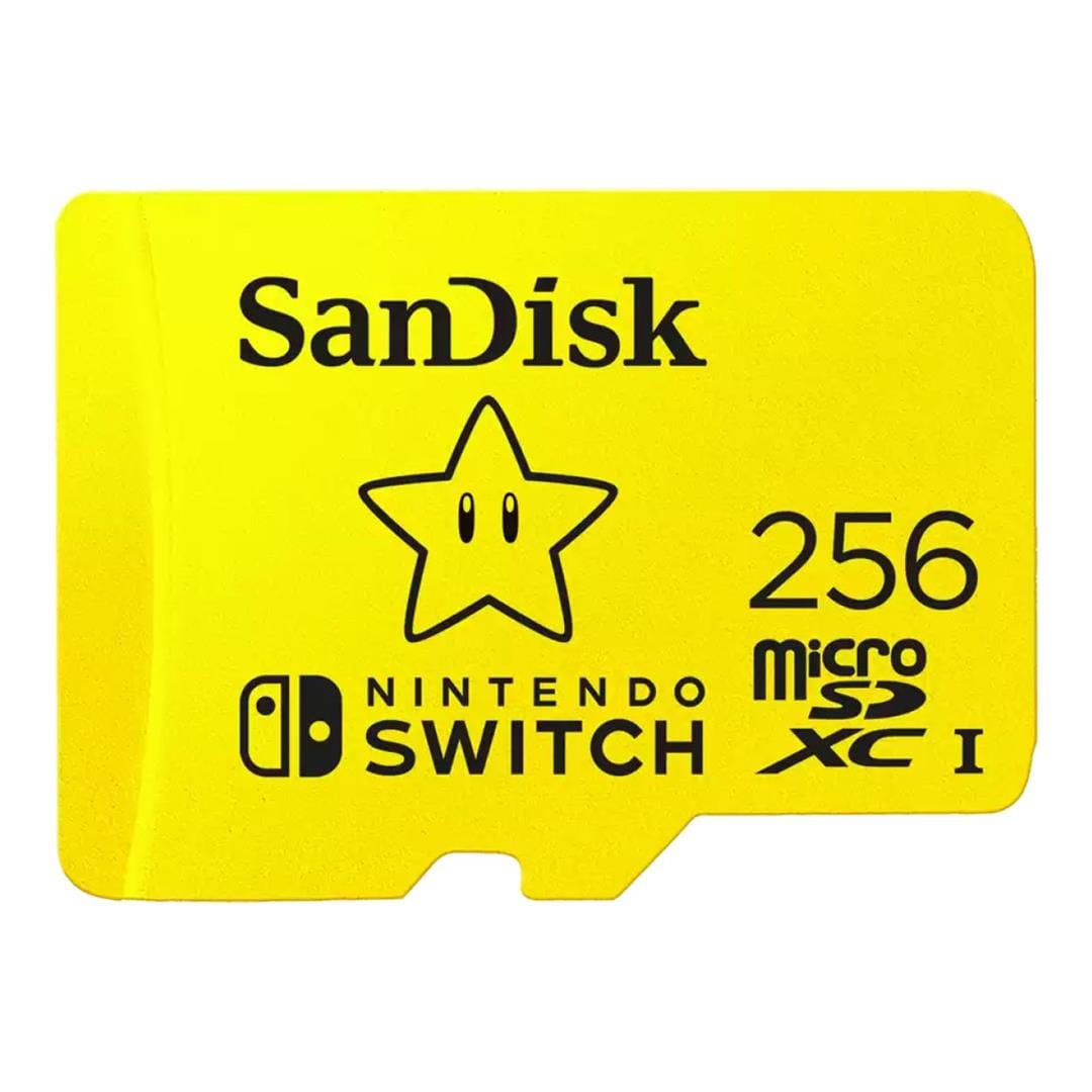 SanDisk 256GB MicroSDXC UHS-I Memory Card SDSQXAO-256G-ANCZN