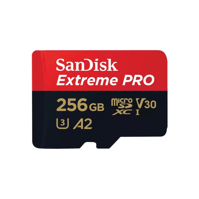 SanDisk Extreme PRO 256GB MicroSDXC Memory Card SDSQXCD-256G-GN6MA
