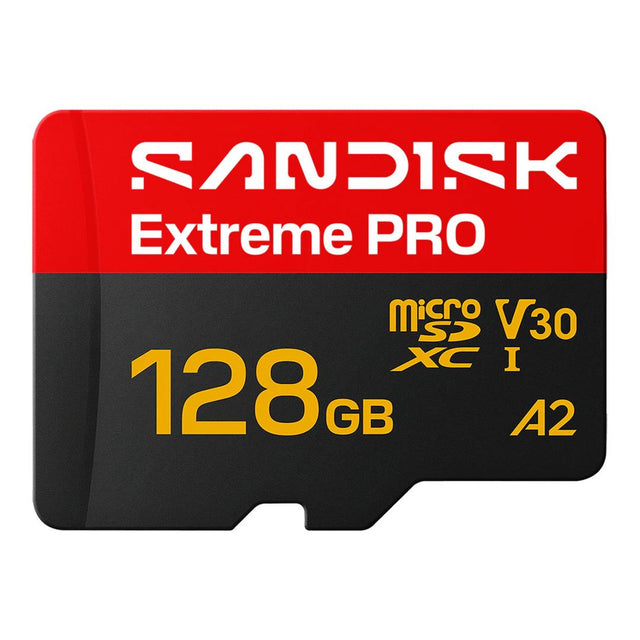 SanDisk Extreme Pro 128GB UHS microSDXC Memory Card SDSQXCJ-128G-GS6MA