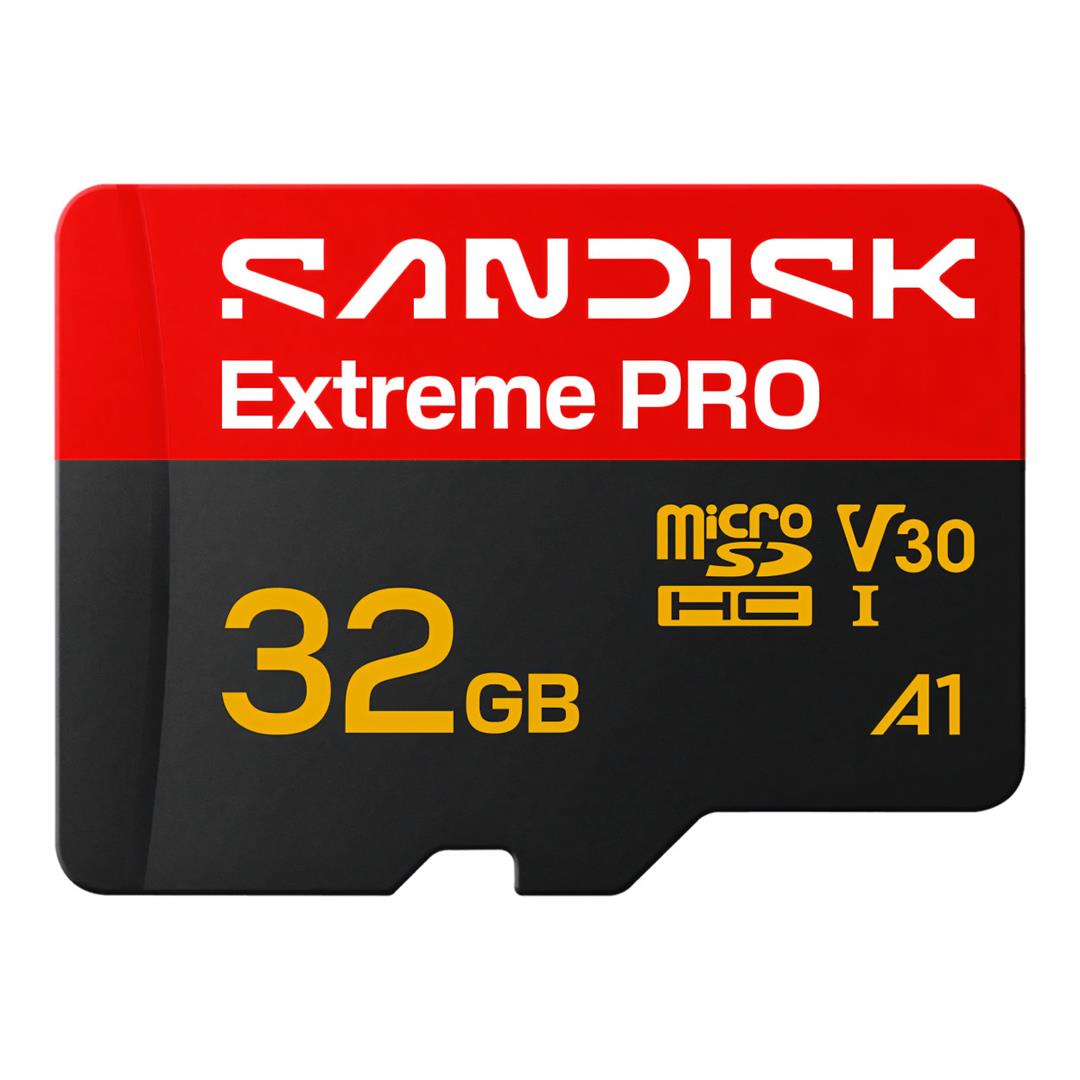 SanDisk Extreme Pro 32GB UHS-I MicroSDHC Memory Card SDSQXCO-032G-GS6MA