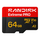 SanDisk Extreme Pro 64GB UHS-I MicroSDHC Memory Card SDSQXCU-064G-GS6MA