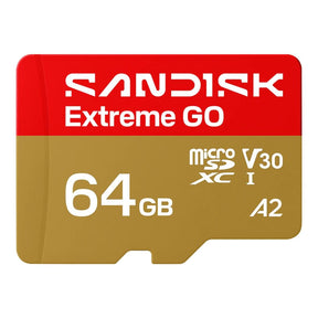 SanDisk Extreme GO 64GB microSD Memory Card SDSQXGN-064G-GN6MN