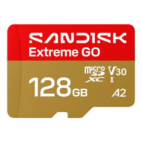 SanDisk Extreme GO 128GB UHS microSD Memory Card SDSQXGN-128G-GN6MN