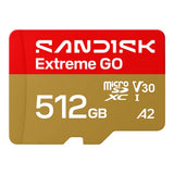 SanDisk Extreme GO 512GB UHS-I microSD Memory Card SDSQXGN-512G-GN6MN