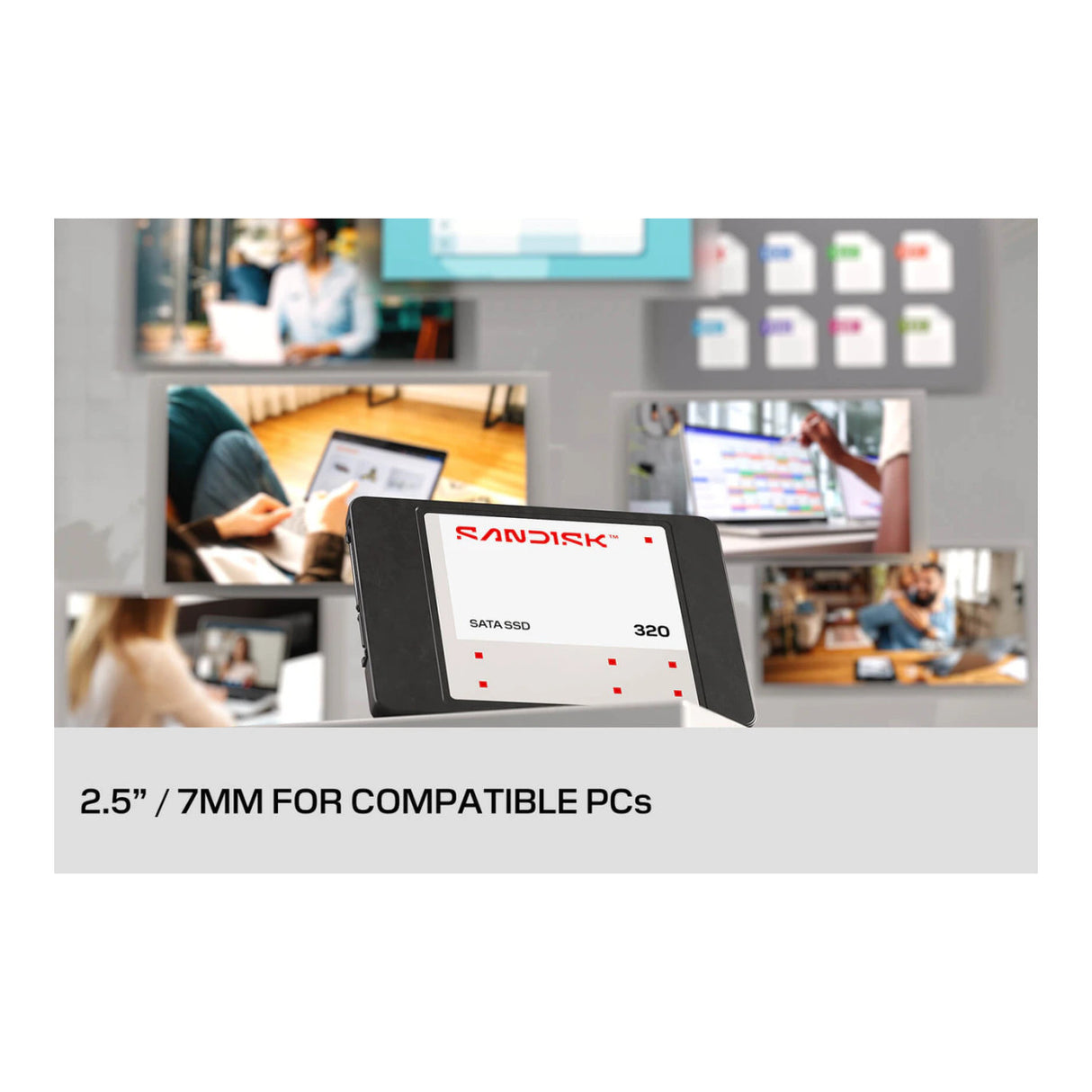 SanDisk 320 2.5-inch 1TB SATA Internal SSD SDSS31100TBB-000G0