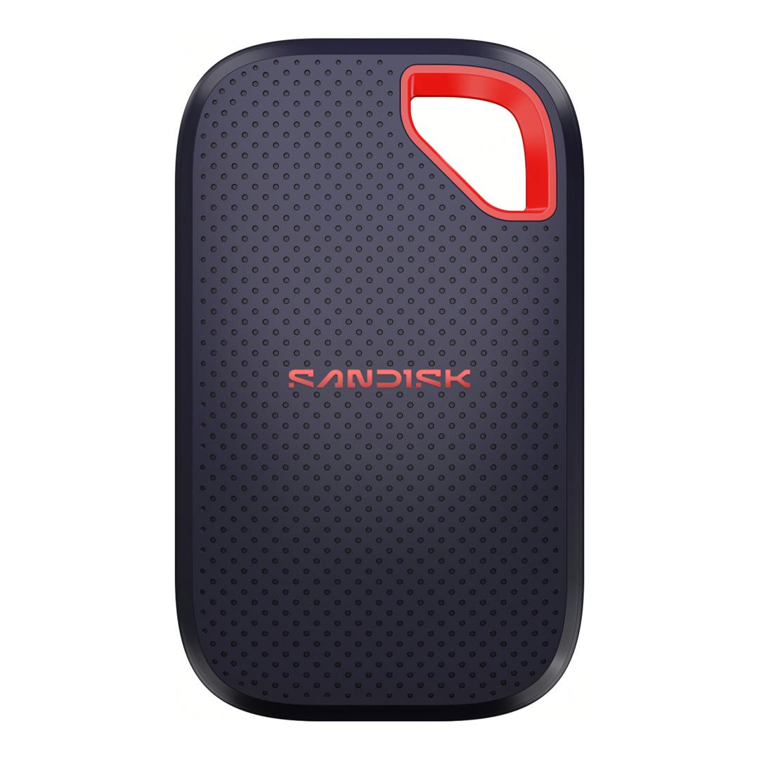 SanDisk Extreme Portable SSD (V3) 4TB USB-C Red and Blue External SSD SDSSDE70-4T00-G25