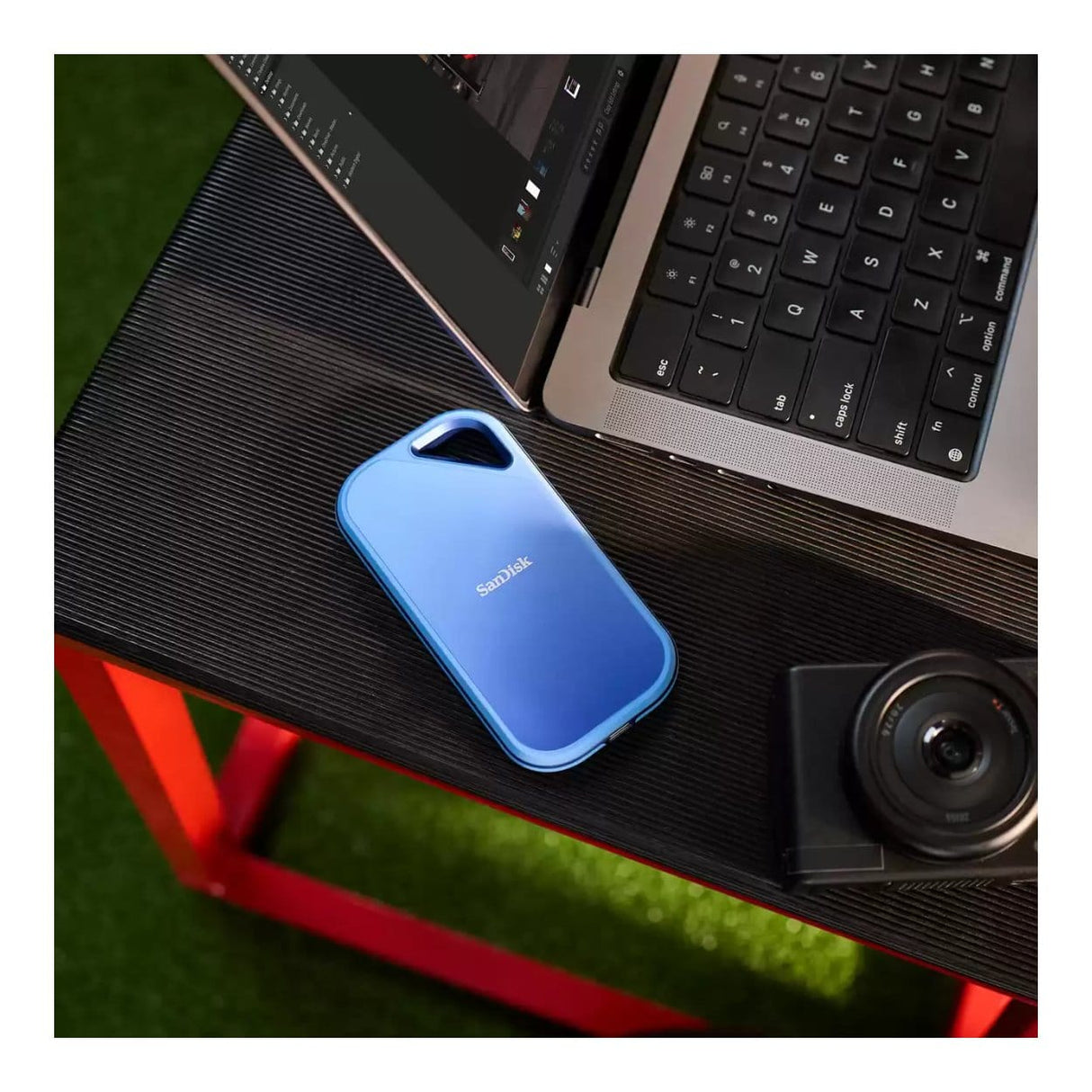 SanDisk Creator Pro 2TB Portable External SSD Blue SDSSDE81C-2T00-G25