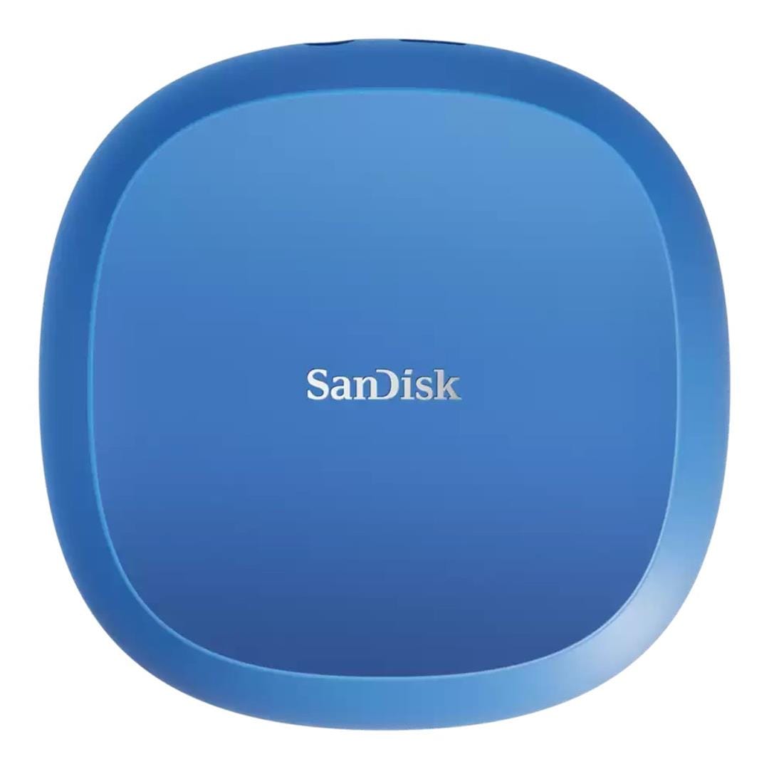 SanDisk Creator 4TB Desk Drive Portable External SSD Blue SDSSDT40C-4T00-E25