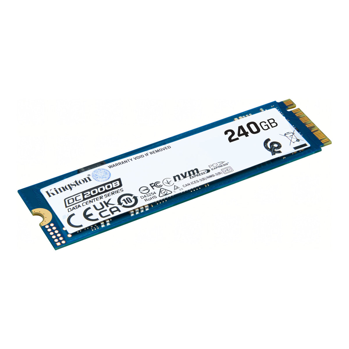 Kingston Enterprise DC2000B 240GB PCIe 4.0 M.2 2280 Internal SSD SEDC2000BYM8/240G